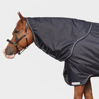 Dominick Silky Soft Outdoor Deken 100 g Navy + gratis halsdeel