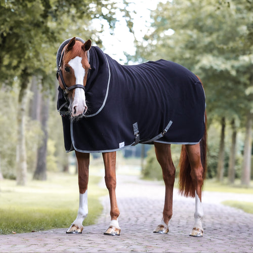 Dominick Cosy Fleece Rug Black