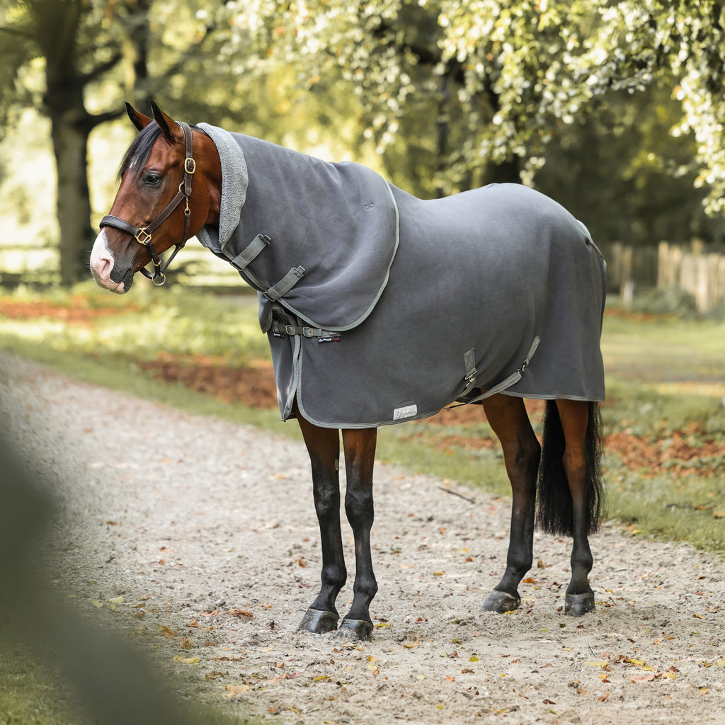 Dominick Cosy Fleece Rug Anthracite